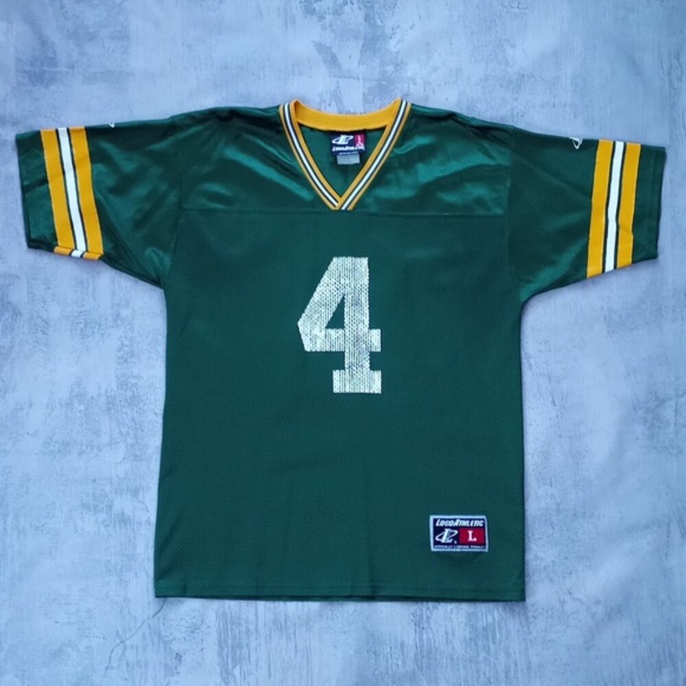 VINTAGE 90s Green Bay Packers Brett Favre Football Jersey UNISEX - Picture 7 of 9